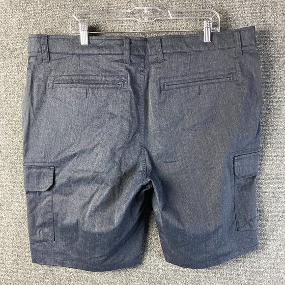 Gentlemen's Outfitters Cargo Shorts Size 40 Cotton Blend Men's Blue - Picture 5 of 8